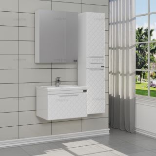 Зеркальный шкаф СанТа Стандарт 113004 60см белый